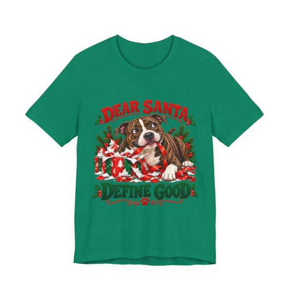 7348650854513325468_2048.jpeg T-Shirt — "Dear Santa Define Good" Christmas Pitty Tee