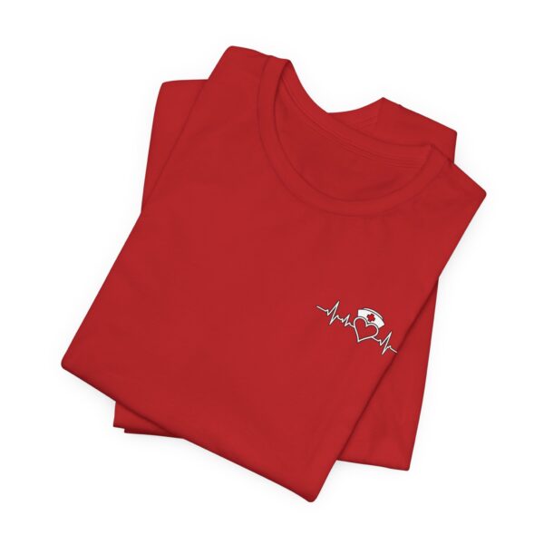 7367271108430722545_2048.jpeg Nurse Appreciation T-Shirt - "Nurses Make a Difference Every Day" Floral Stethoscope Design
