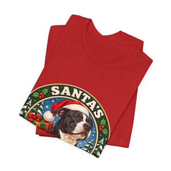 7377273436717013603_2048.jpeg Santa's Pawtection Detail Christmas Pitty T-Shirt