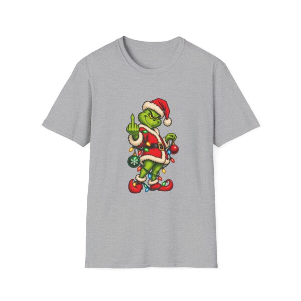 7532024422283843646_2048.jpeg Grinch Santa Middle Finger T-Shirt