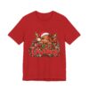 Christmas Highland Cow Tee - Merry Christmas Highland Cow Holiday T-Shirt