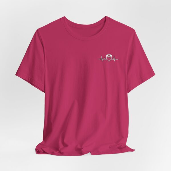 7741304868865541308_2048.jpeg Nurse Appreciation T-Shirt - "Nurses Make a Difference Every Day" Floral Stethoscope Design