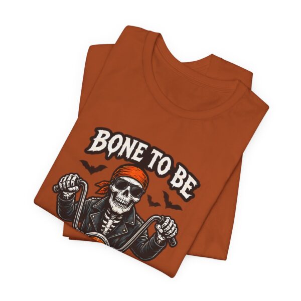 7757665265978728068_2048.jpeg Bone to Be Wild Biker Skull T-Shirt