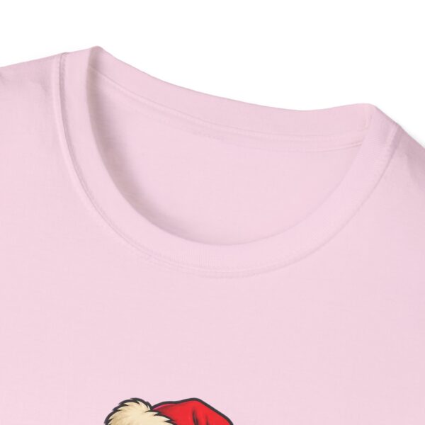 7776071775056954756_2048.jpeg Grinch Santa Middle Finger T-Shirt