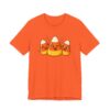 Candy Corn Trio Tee — Cute Halloween Candy Corn Shirt