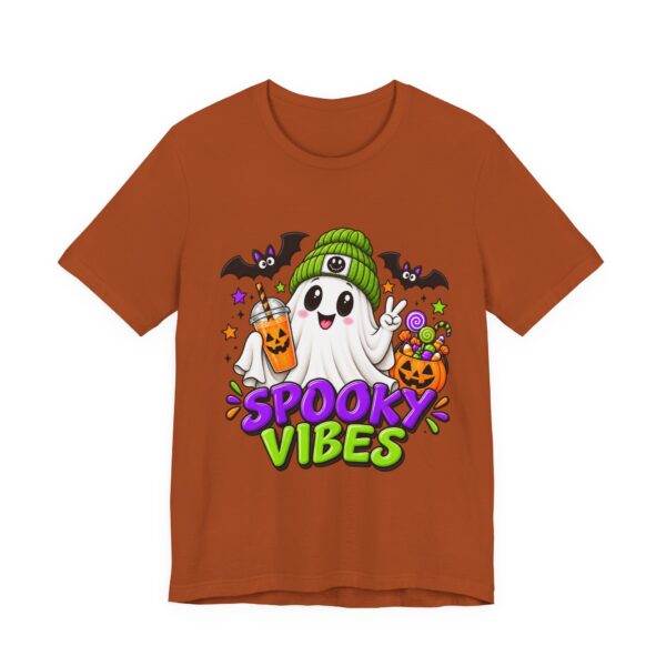 7964231822820919116_2048.jpeg Spooky Vibes T-Shirt — Cute Ghost Halloween Tee