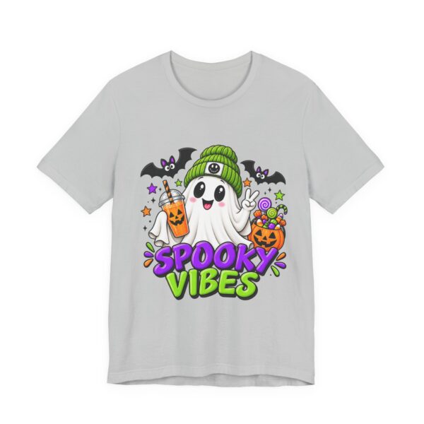 8050420868122058090_2048.jpeg Spooky Vibes T-Shirt — Cute Ghost Halloween Tee