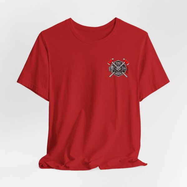 8516944801654257570_2048.jpeg Firefighter Brotherhood T‑Shirt — Fire Rescue Service & Sacrifice Tee