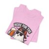 8541447249447384202_2048.jpeg Here For The Boos Halloween Tee – Funny Ghost Beer Shirt