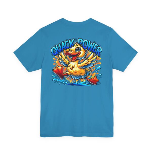 9039748087138469165_2048-1.jpeg Quack Power Tee — Playful Duck Graphic T‑Shirt (Front Chest & Big Back Print)