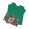 9040246790451455202_2048-1.jpeg Pit Bull Kisses & Christmas Wishes T-Shirt
