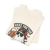 9282489292523876138_2048.jpeg Here For The Boos Halloween Tee – Funny Ghost Beer Shirt