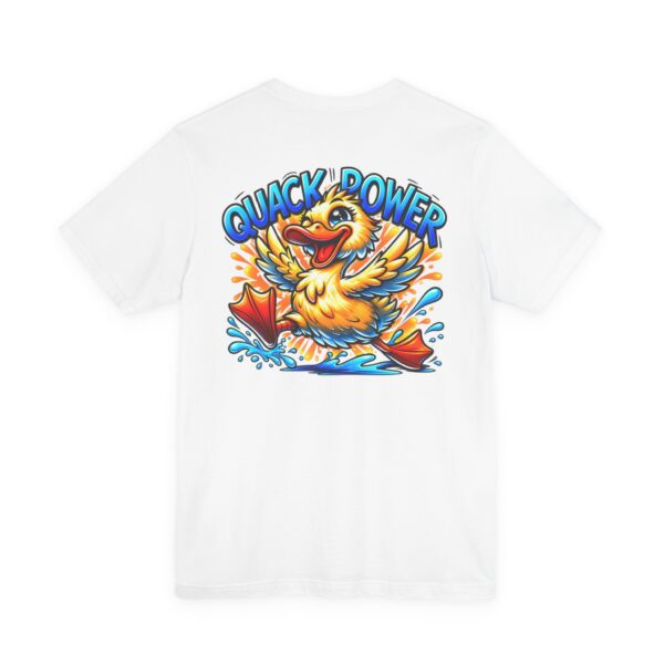 9605852760093740632_2048-1.jpeg Quack Power Tee — Playful Duck Graphic T‑Shirt (Front Chest & Big Back Print)