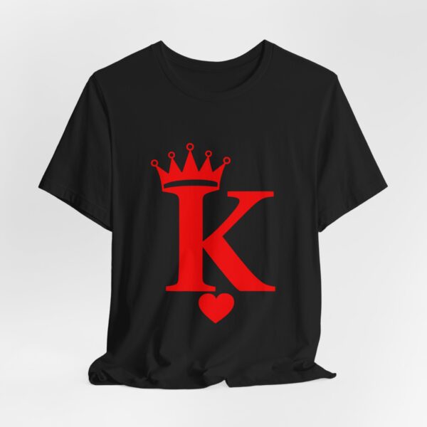 9987804931929845902_2048.jpeg King of Hearts T-Shirt — Playing Card Graphic Tee